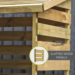 Mercia Double Log Store -Garden Furniture Store 12806821 1265011214411964