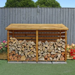 Mercia Double Log Store -Garden Furniture Store 12806821 2125011214204199