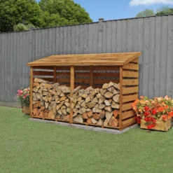 Mercia Double Log Store -Garden Furniture Store 12806821 5365011214154744