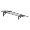 Palram - Canopia Canopy Neo 1350 Grey Twinwall -Garden Furniture Store 12807312 1134831962958305