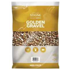 Stylish Stone Golden Gravel - Midi Pack - 9kg -Garden Furniture Store 12808146 1904902947173521