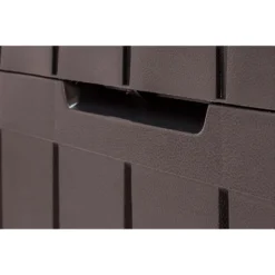 Keter Marvel Plus Outdoor Garden Storage Box 270L - Brown -Garden Furniture Store 12808515 1104900072087896