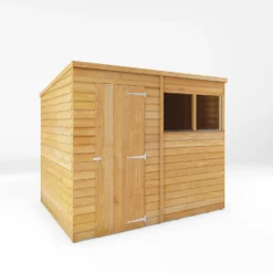Mercia 8 X 6ft Overlap Pent Shed