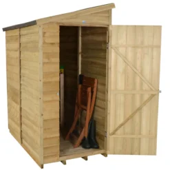 6x3ft Forest Overlap Pent Wooden Shed 14 6x3ft Forest Overlap Pent Wooden Shed -Garden Furniture Store 12810808 1004833197224320