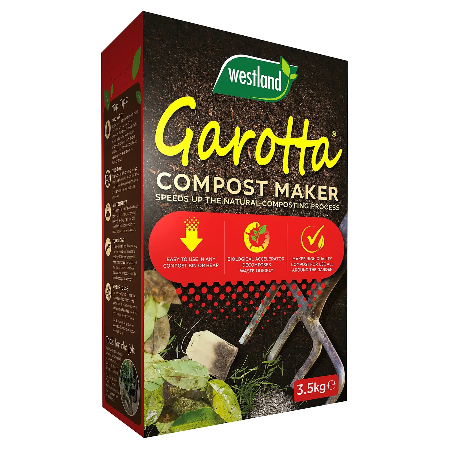 Westland Garotta Natural Compost Maker - 3.5kg 3 Westland Garotta Natural Compost Maker - 3.5kg