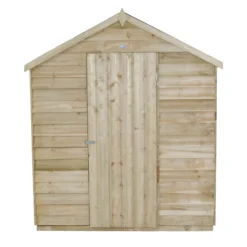 8x6ft Forest Natural Timber Overlap Apex Pressure Treated Wooden Shed 15 8x6ft Forest Natural Timber Overlap Apex Pressure Treated Wooden Shed -Garden Furniture Store 12810910 9104833195350646