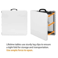 Lifetime Seasonal Party Trestle Folding Table - 1.22m / 4ft 12 Lifetime Seasonal Party Trestle Folding Table - 1.22m / 4ft -Garden Furniture Store 12813151 1924913634483522