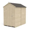 Forest 6 X 4ft Overlap Pressure Treated Apex Shed - No Window Incl. Installation -Garden Furniture Store 12814910 8484831952255427