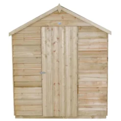 8x6ft Forest Wooden Overlap Pressure Treated Apex Shed -incl. Installation -Garden Furniture Store 12814915 1374845696397683
