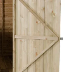 8x6ft Forest Wooden Overlap Pressure Treated Apex Shed -incl. Installation -Garden Furniture Store 12814915 1624845696474645