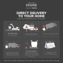 Stylish Stone Premium Alpine White Chippings - Bulk Bag 750 Kg -Garden Furniture Store 12816991 1434931960482170