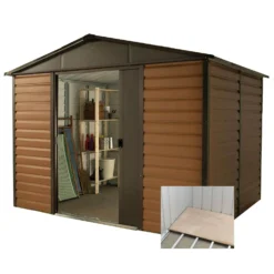 Yardmaster 10x12ft Woodgrain Shed & Floor Frame 9 Yardmaster 10x12ft Woodgrain Shed & Floor Frame -Garden Furniture Store 12817738 1914833223487706