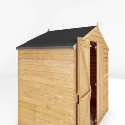 Mercia 4 X 6ft Overlap Apex Windowless Wooden Shed -Garden Furniture Store 12819787 1925023716443166