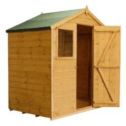 Mercia 4 X 6ft Shiplap Apex Wooden Shed -Garden Furniture Store 12819925 1794989436902987