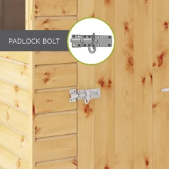 Mercia 4 X 6ft Shiplap Apex Wooden Shed -Garden Furniture Store 12819925 7644989437159787