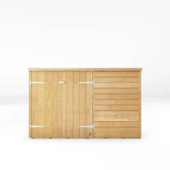 Mercia 6 X 4ft Overlap Pent Bike Shed -Garden Furniture Store 12820074 5424989186105807