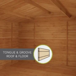 Mercia 2.6m X 3.3m Sherwood 19mm Log Cabin -Garden Furniture Store 12820080 1615023718479677