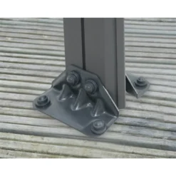 Palram - Canopia Milano 3000 Garden Gazebo Grey Bronze -Garden Furniture Store 12821927 1744833174025515