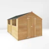 Mercia 12 X 8ft Overlap Apex Shed - Incl. Installation -Garden Furniture Store 12822312 1145036363468613