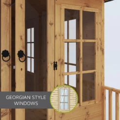 Mercia 10 X 8ft Traditional Summerhouse - Installation Included -Garden Furniture Store 12822787 1805040028616055