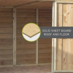 Mercia 6 X 3ft Overlap Pent Bike Shed - Incl. Installation -Garden Furniture Store 12825544 5934989186503271