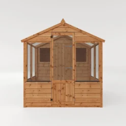 Mercia 8 X 6ft Traditional Apex Greenhouse Combi - Installation Included -Garden Furniture Store 12825708 1234976511038976