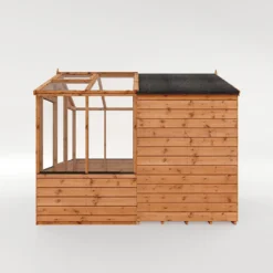 Mercia 8 X 6ft Traditional Apex Greenhouse Combi - Installation Included -Garden Furniture Store 12825708 3054976511101409