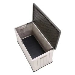 Lifetime Outdoor Plastic Garden Storage Box - 439 Litres -Garden Furniture Store 12826335 1464856525499951