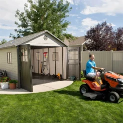 Lifetime 11x21 Ft Outdoor Storage Shed -Garden Furniture Store 12826448 5874833222314181