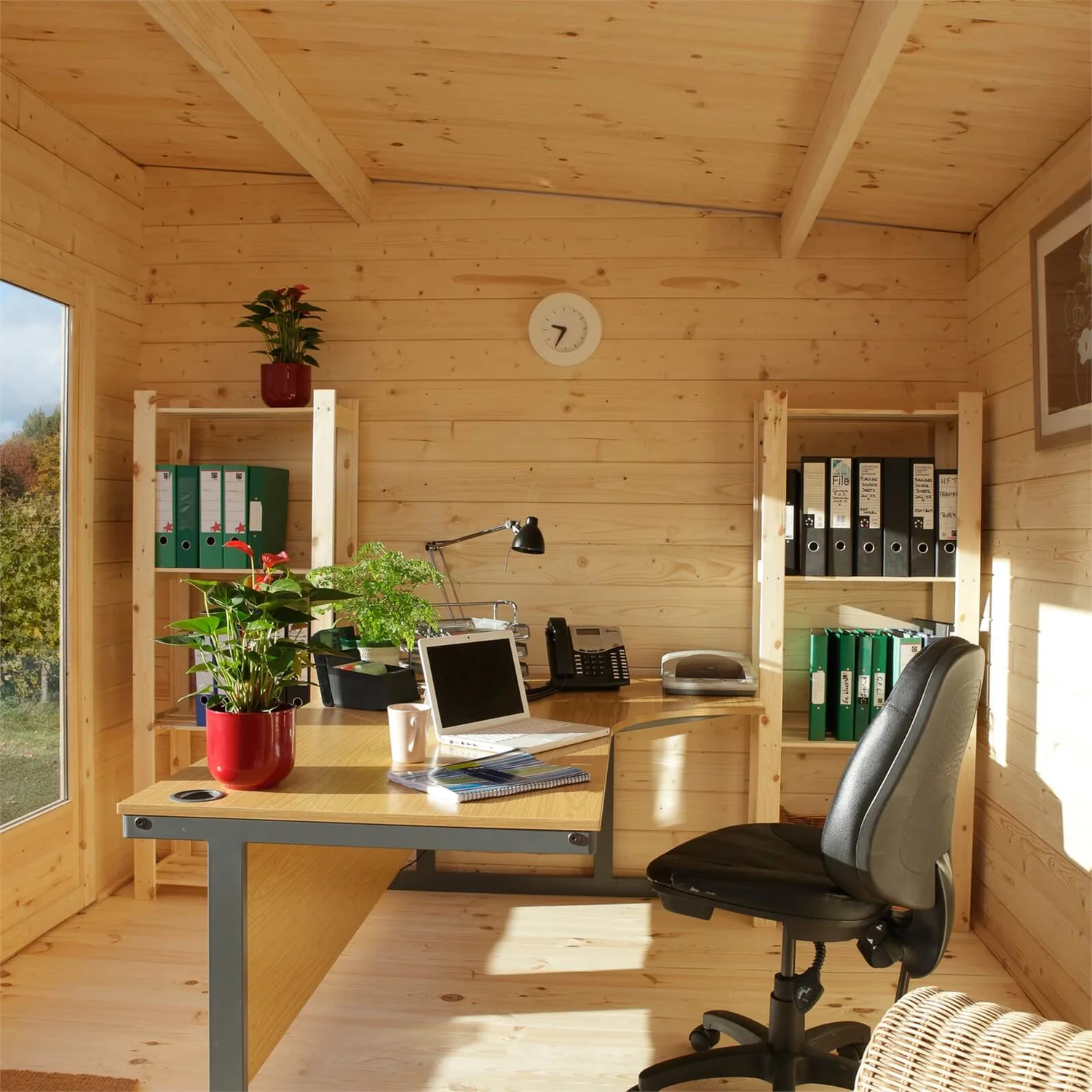 Forest Melbury 4.0m X 3.0m Log Cabin Double Glazed 24kg Polyester Felt, Plus Underlay - Installation Included 7 Forest Melbury 4.0m X 3.0m Log Cabin Double Glazed 24kg Polyester Felt, Plus Underlay - Installation Included - Image 5