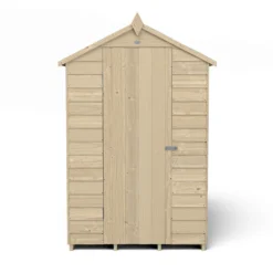 Forest 6 X 4ft Overlap Pressure Treated Apex Shed- 4 Window -Garden Furniture Store 12833289 4584833201819756