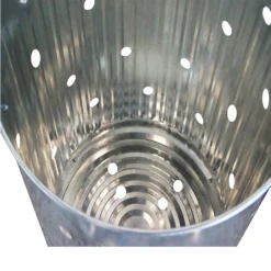 None Garden Galvanised Steel Incinerator / Fire Bin With Lid - 85L -Garden Furniture Store 12834094 1205030658523428