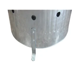 None Garden Galvanised Steel Incinerator / Fire Bin With Lid - 85L -Garden Furniture Store 12834094 1945030658343959