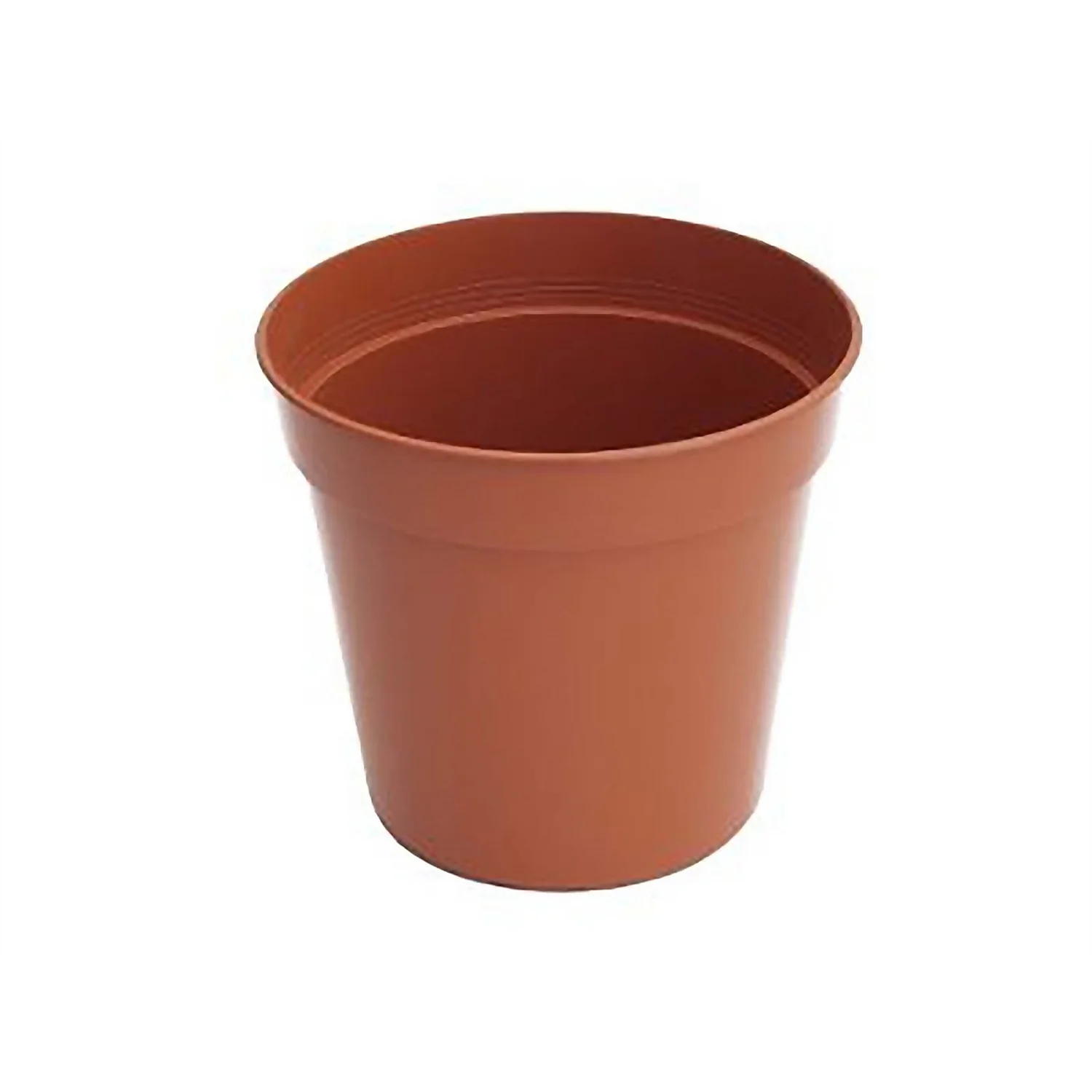 Flower Pot In Orange - 17.8cm 3 Flower Pot In Orange - 17.8cm