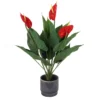 Artificial Anthurium In Ceramic Pot 2 Artificial Anthurium In Ceramic Pot -Garden Furniture Store 12879283 2014858347935955