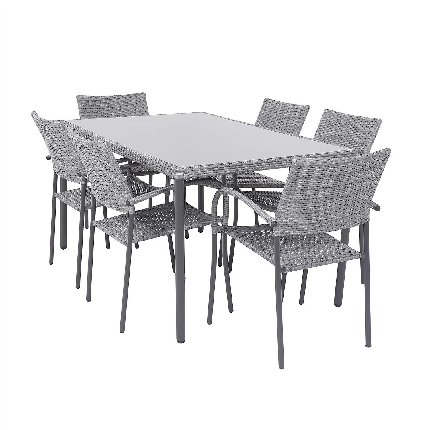Bambrick 6 Seater Garden Dining Set 4 Bambrick 6 Seater Garden Dining Set - Image 2