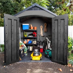Keter Premier 7 X 7ft Outdoor Garden Apex Storage Shed - Grey 20 Keter Premier 7 X 7ft Outdoor Garden Apex Storage Shed - Grey -Garden Furniture Store 12882034 9565036180690085