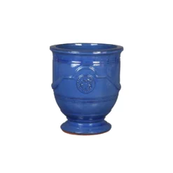 Regent Glazed Urn Planter - 39cm -Garden Furniture Store 12885370 1294843486448475