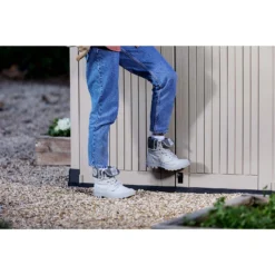 Keter Store It Out Midi Outdoor Garden Storage Shed 880L - Beige/Brown -Garden Furniture Store 12885761 4024898752642359