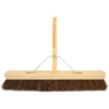 Charles Bentley Stiff Bassine Wooden Broom - 600mm -Garden Furniture Store 12885828 2314855437412188