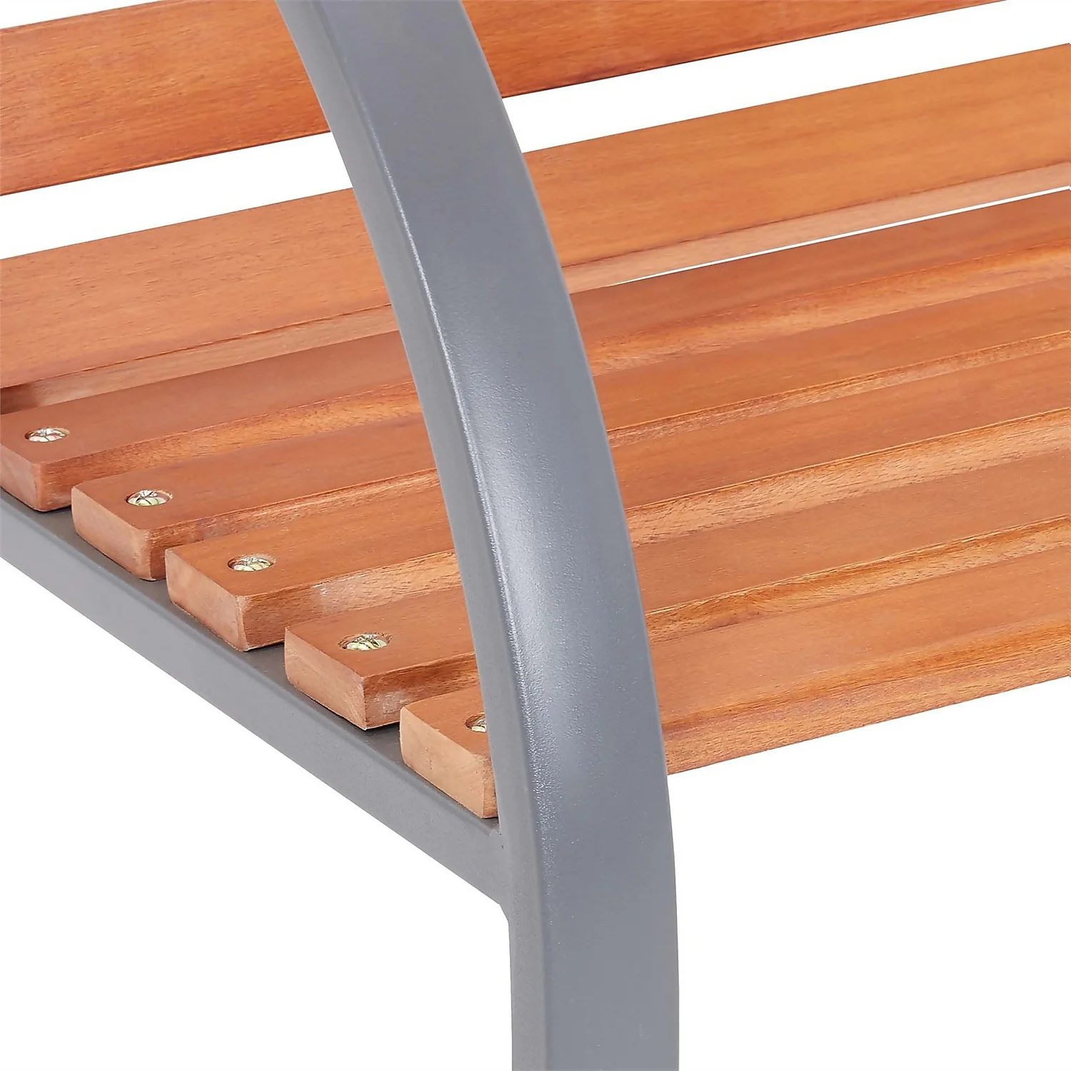 None Alfresca Garden Park Bench 7 None Alfresca Garden Park Bench - Image 5