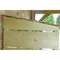 Shire Tall Wall Log Store - 3x1.5ft -Garden Furniture Store 12887202 7264851593413233