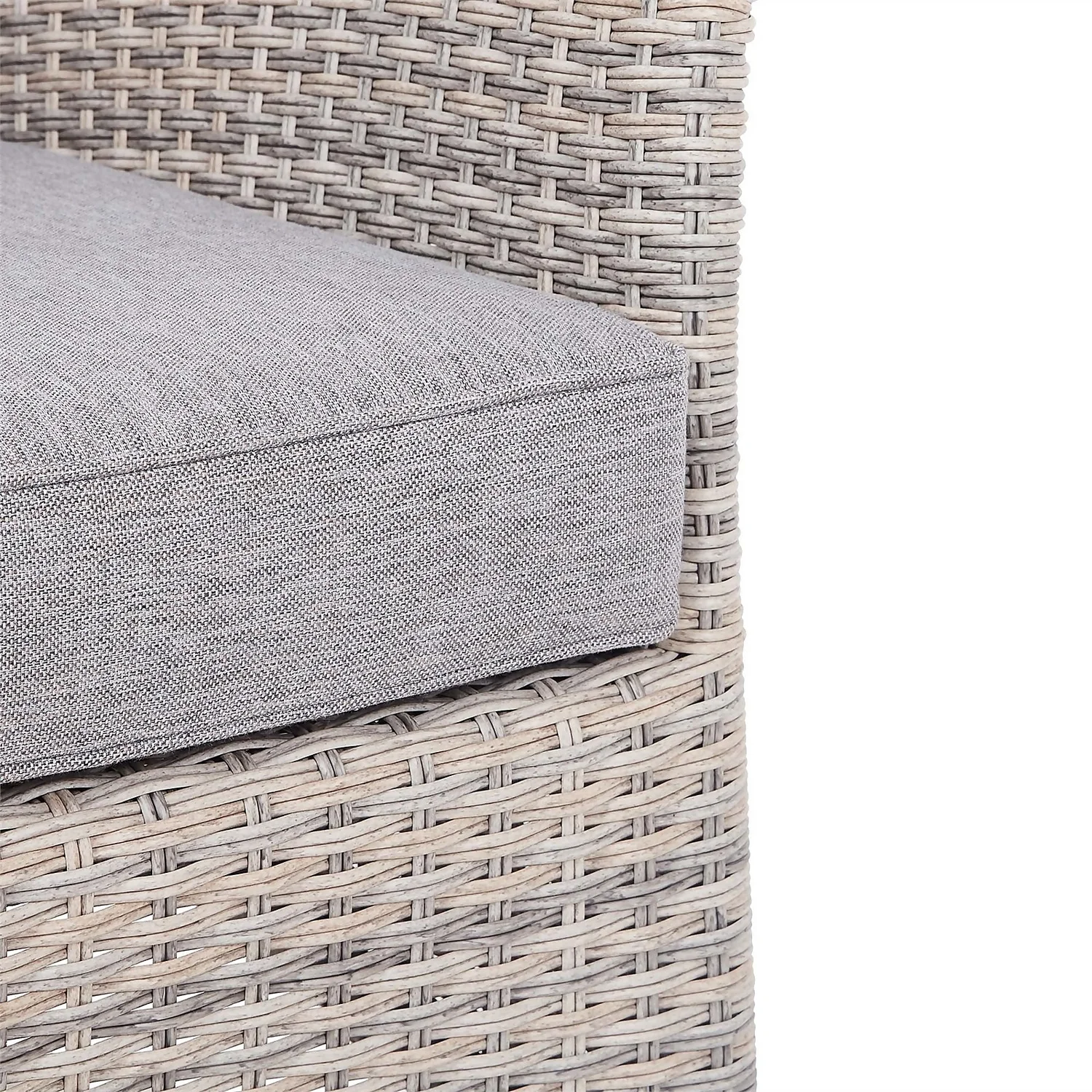 Florence 4 Seater Grey Rattan Garden Sofa Set 10 Florence 4 Seater Grey Rattan Garden Sofa Set - Image 8