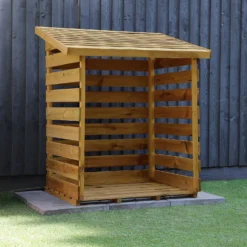 Mercia (Installation Included) Single Log Store -Garden Furniture Store 12888118 4095011214671008