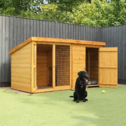 Mercia 8 X 4 Dog Kennel & Run - Including Installation -Garden Furniture Store 12888128 4804843294490154