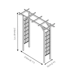 Mercia Flat Top Arch 13 Mercia Flat Top Arch -Garden Furniture Store 12888298 1224843954305336