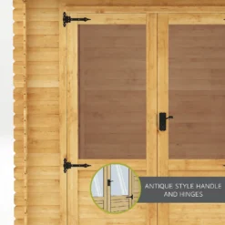 Mercia 2.4 X 2.4m 19mm Log Cabin (Installed) 17 Mercia 2.4 X 2.4m 19mm Log Cabin (Installed) -Garden Furniture Store 12888477 1635023718342745