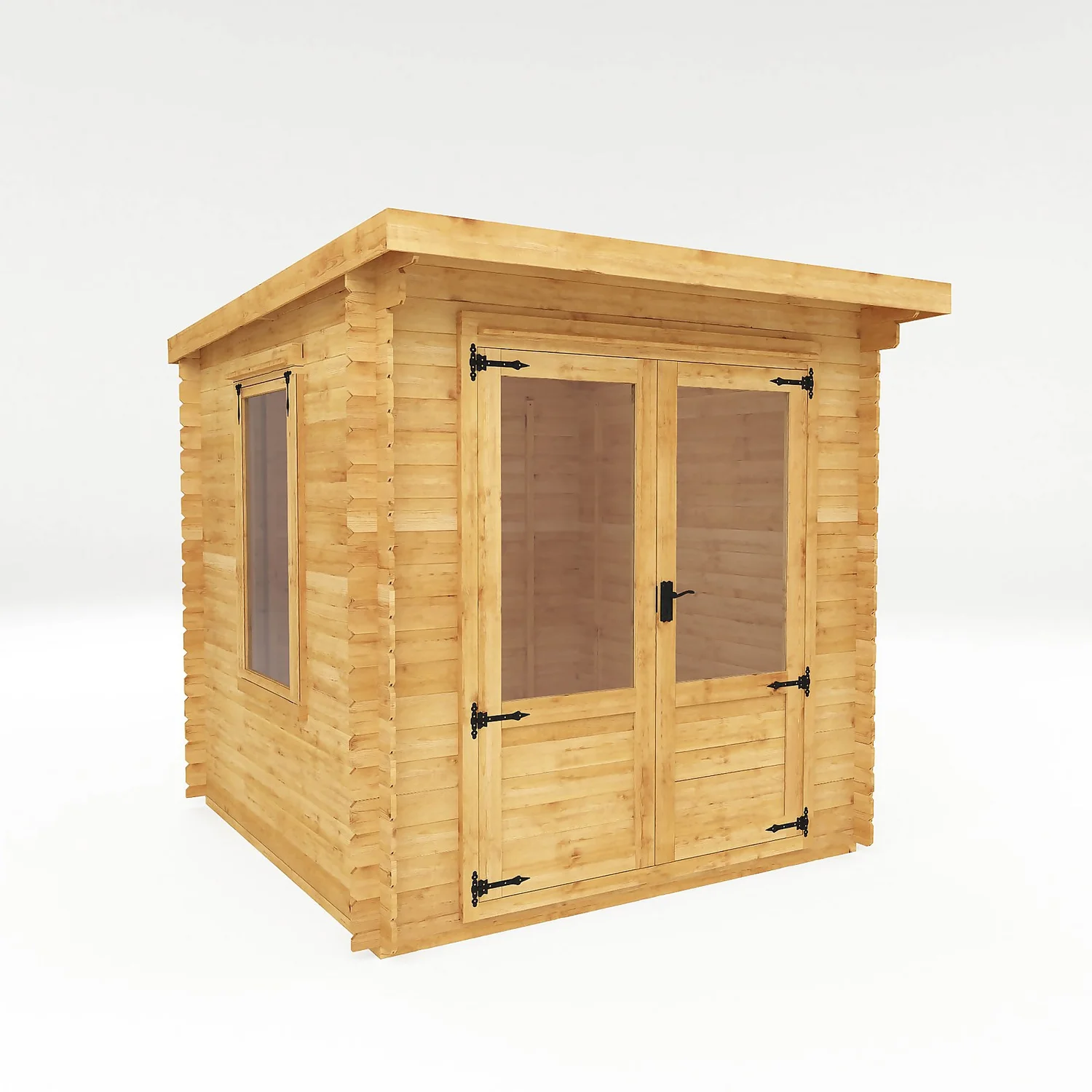 Mercia 2.4 X 2.4m 19mm Log Cabin (Installed) 3 Mercia 2.4 X 2.4m 19mm Log Cabin (Installed)