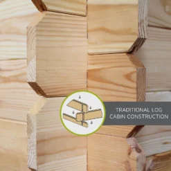 Mercia 2.4 X 2.4m 19mm Log Cabin (Installed) 16 Mercia 2.4 X 2.4m 19mm Log Cabin (Installed) -Garden Furniture Store 12888477 9915023718304072