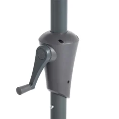 None 2.1m Crank & Tilt Parasol Light Grey - Dia. 38mm -Garden Furniture Store 12888557 1024843673641374